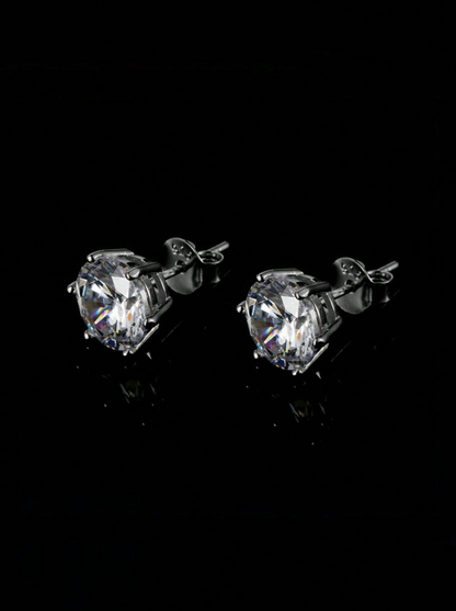 1pair 925 Sterling Silver Stud Earrings