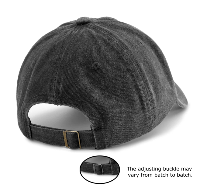 Absolutely Not. Embroidered Washed Baseball Cap, Classic Casual Stylish Vintage