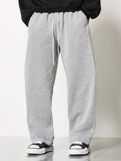 Sweatpants Skater Fit Activewear Loungewear Cozy Grey