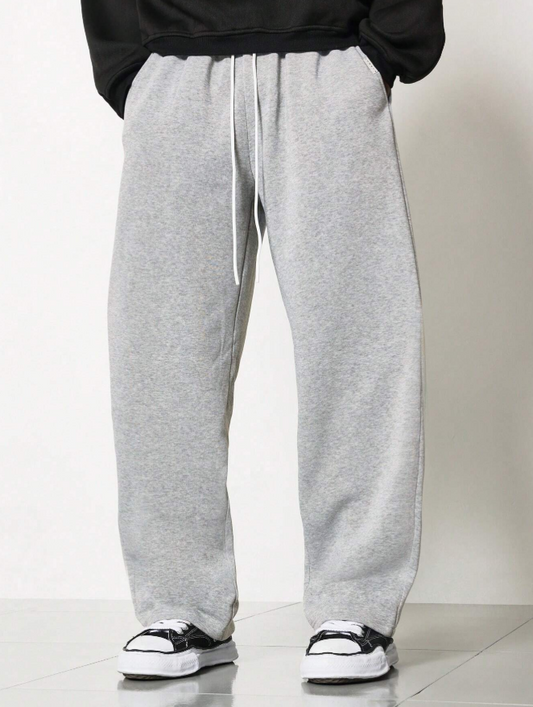 Sweatpants Skater Fit Activewear Loungewear Cozy Grey