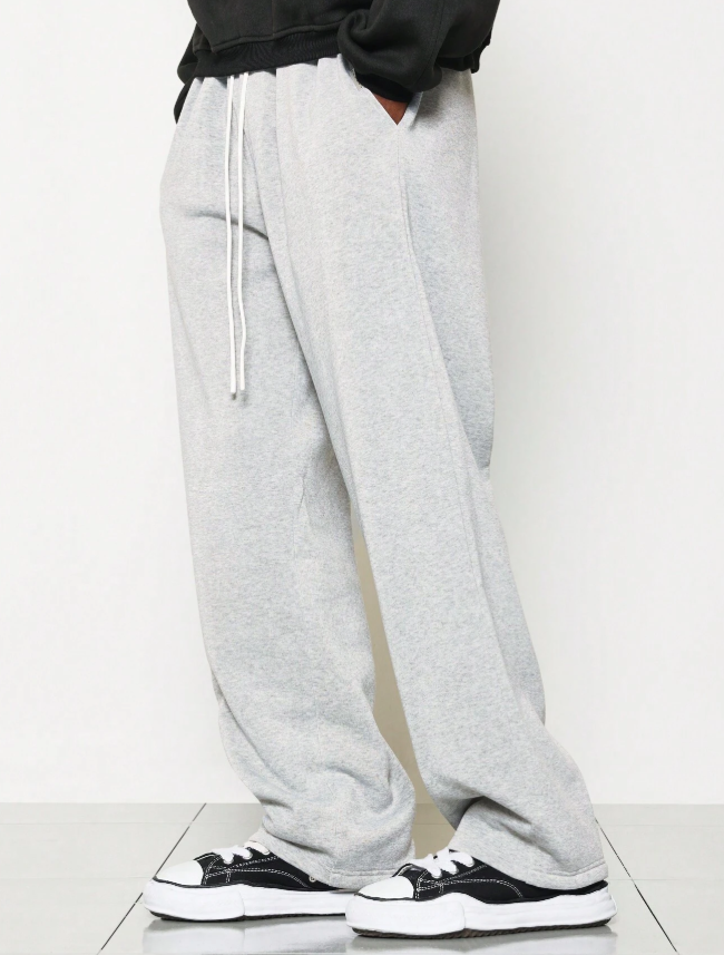 Sweatpants Skater Fit Activewear Loungewear Cozy Grey