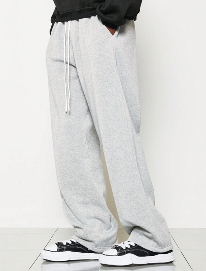 Sweatpants Skater Fit Activewear Loungewear Cozy Grey