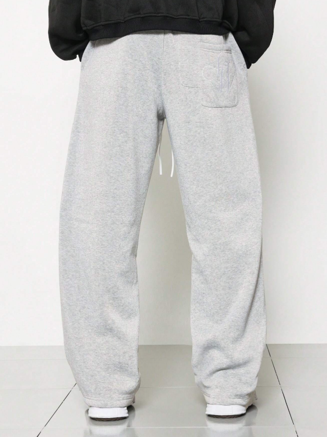 Sweatpants Skater Fit Activewear Loungewear Cozy Grey