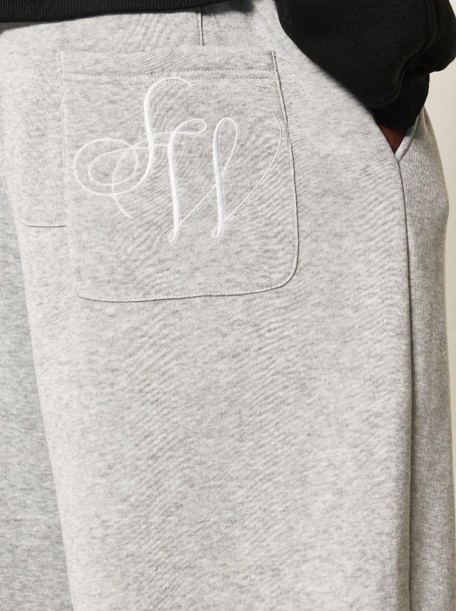Sweatpants Skater Fit Activewear Loungewear Cozy Grey