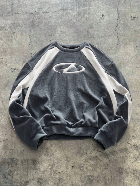 Men's Loose Knit Pullover Long Sleeve