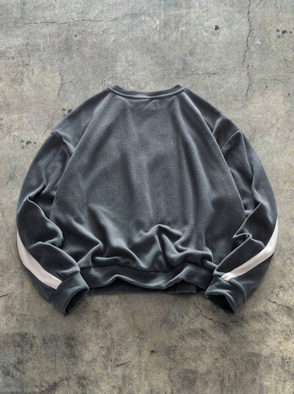 Men's Loose Knit Pullover Long Sleeve