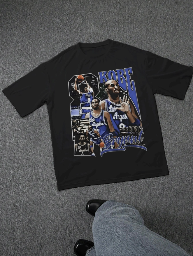 Kobe TShirt Graphic Print Tee Casual Style