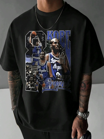Kobe TShirt Graphic Print Tee Casual Style