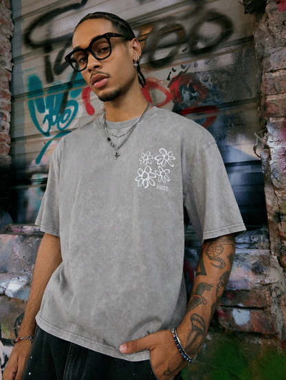 Streetrush Men's Casual Star Print